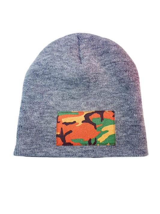 Camo Patch Beanie